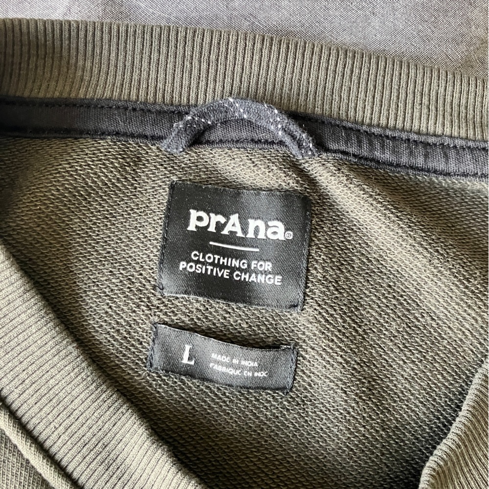 Prana Patch Pullover Crew Sweatshirt - image 2